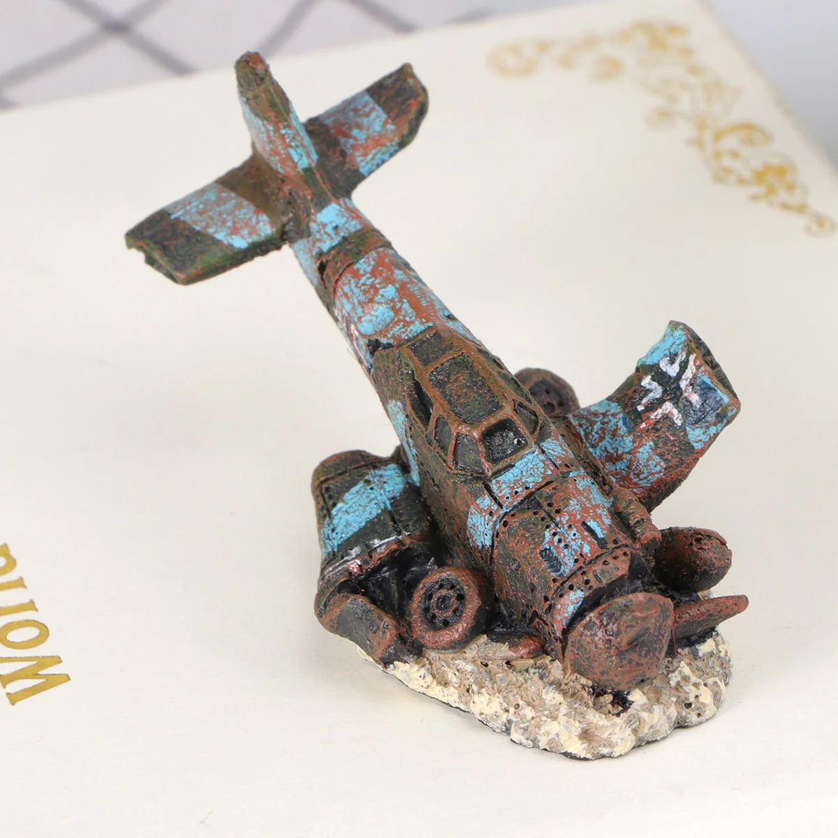 Aquarium Marina - Mini żywica Craft Fish Tank Plane