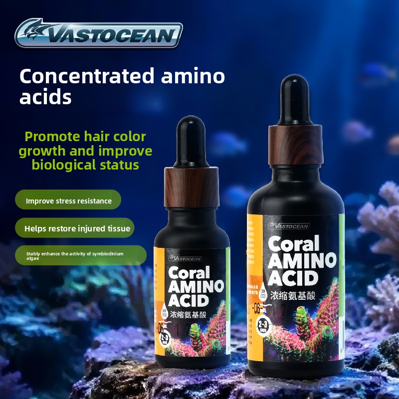 Coral Food Liquid - VASTOCEAN LPS Korale Karmiące Płynem, Aminokwasy,