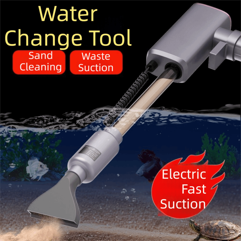 Marine Aquarium Vacuum - Automatyczny odkurzacz do akwarium, elektryczny, z