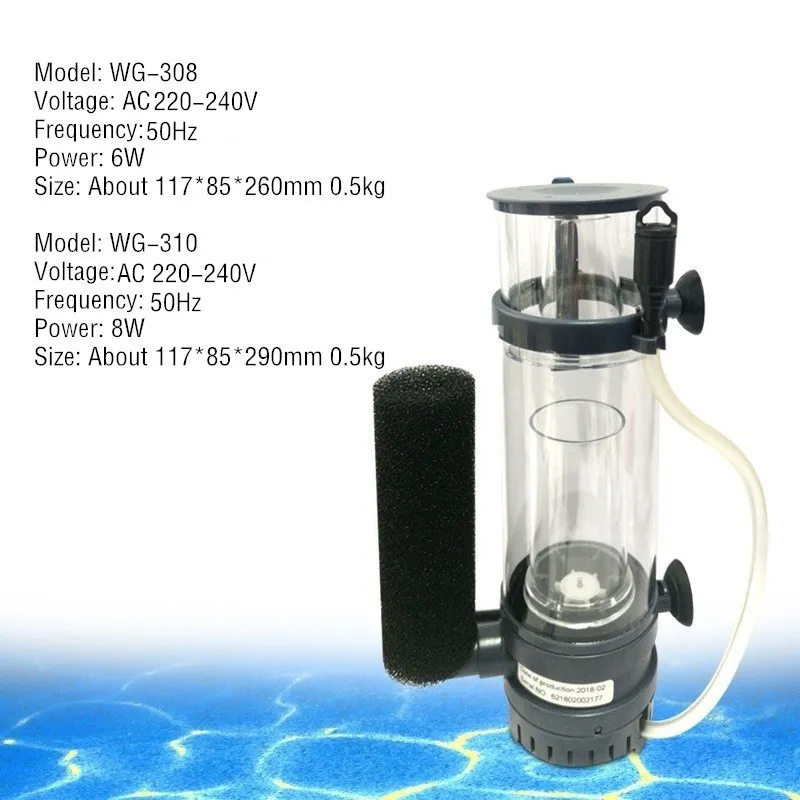 Filtr proteinowy BOYU 6W/8W, w – Marine Aquarium Protein Skimmer recenzja i cena