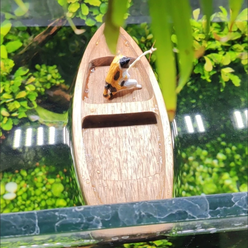 Ręcznie robiona drewniana łódź – Aquarium Marineland recenzja i cena