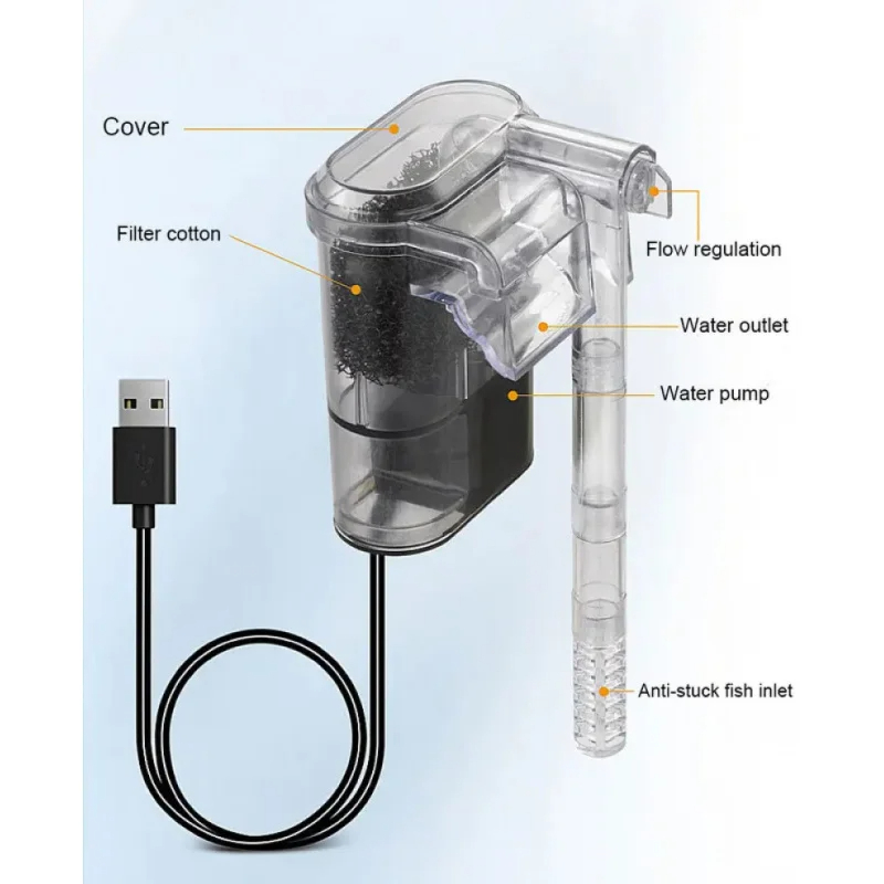 Nowy filtr zawieszany do akwar – Marine Aquarium Protein Skimmer recenzja i cena