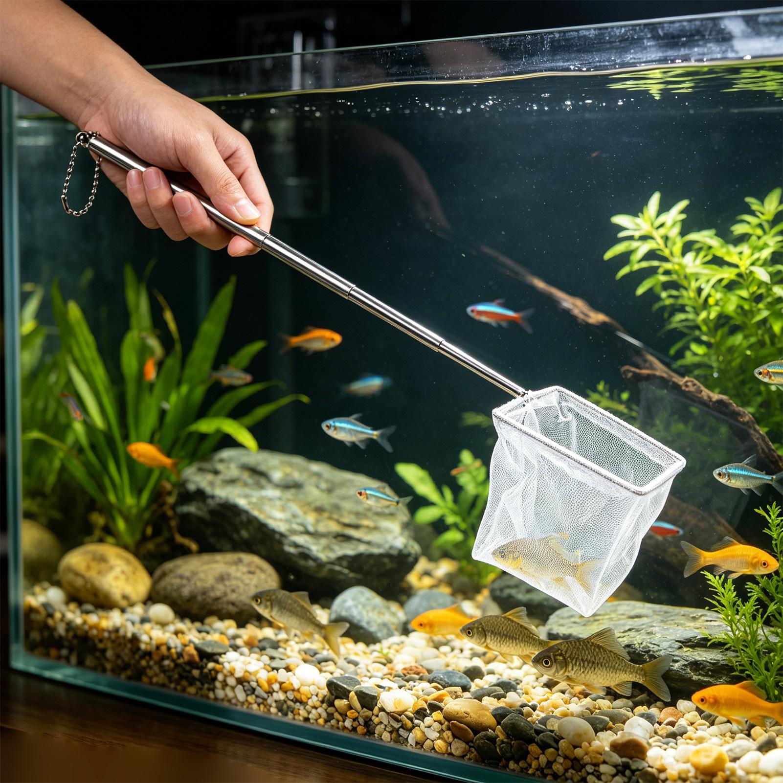 2 szt. Mała siatka na ryby z t – Aquarium Marineland recenzja i cena