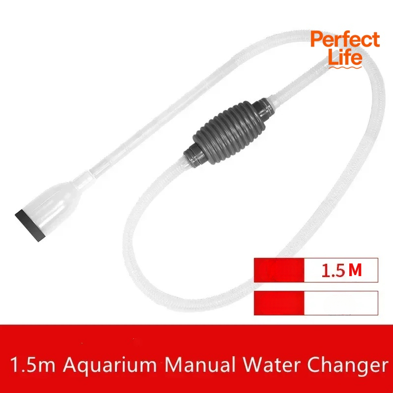 Ręczny syfon do akwarium 1,5 m – Marine Aquarium Vacuum recenzja i cena